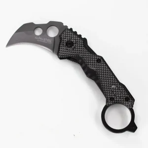 ALPHASTEEL - 7" Folding Pocket Knife - Void