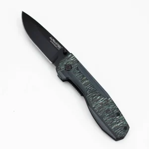 ALPHASTEEL - 8" Hunting Knife - Camo Fold