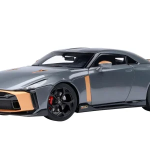 Autoart 1/18 Nissan GT-R50 Italdesign Gray Gold Diecast Model 77510