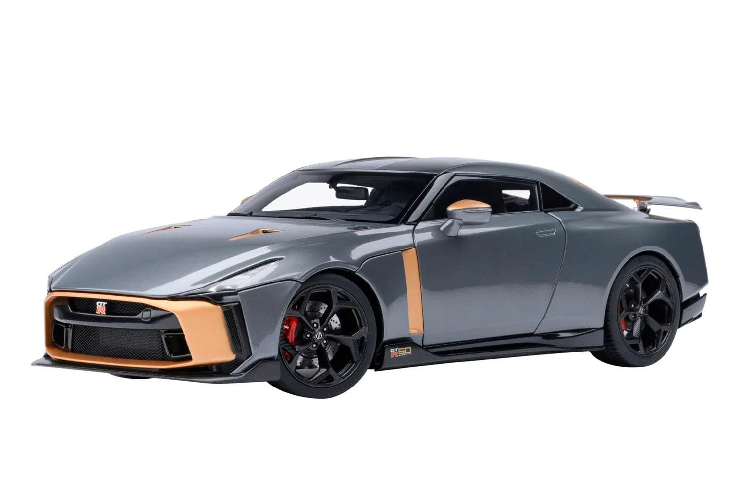 Autoart 1/18 Nissan GT-R50 Italdesign Gray Gold Diecast Model 77510