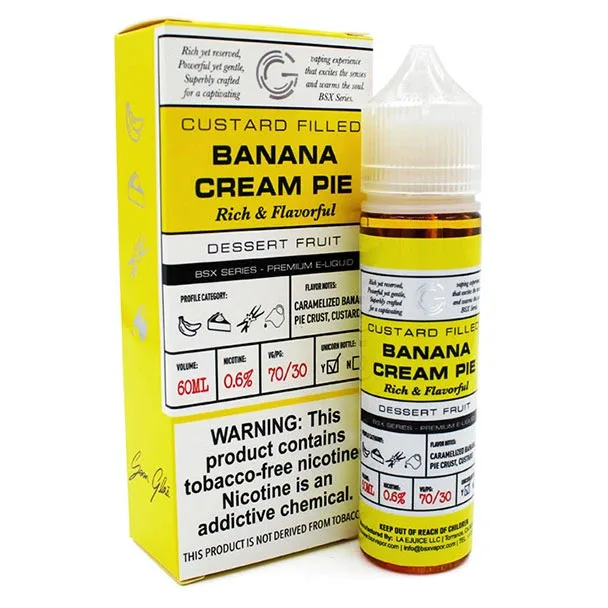 Banana Cream Pie - 6mg - BSX Vapor - 60mL