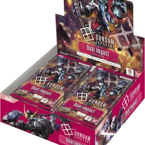 BANDAI Gundam Card Game Dual Impact Booster Box (24 Packs)