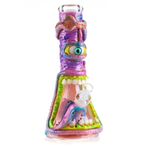 Barnacle Sludge Monster Bong - 13in