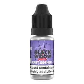 BERRY SOOTHERS 10ML NIC SALT BLACK WIDOW Pack of 10