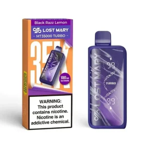 Black Razz Lemon - Lost Mary MT35000 Turbo Disposable Vape