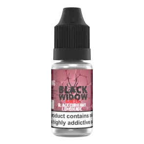 BLACKCURRANT LEMONADE 10ML NIC SALT BLACK WIDOW Pack of 10