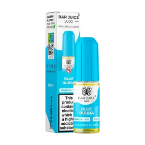Blue Bubba 10ml Nic Salt E-Liquid by Bar Juice 5000