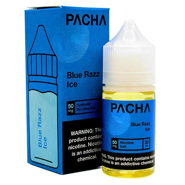 Blue Razz Ice - 50mg - Pacha Syn Salt - 30mL