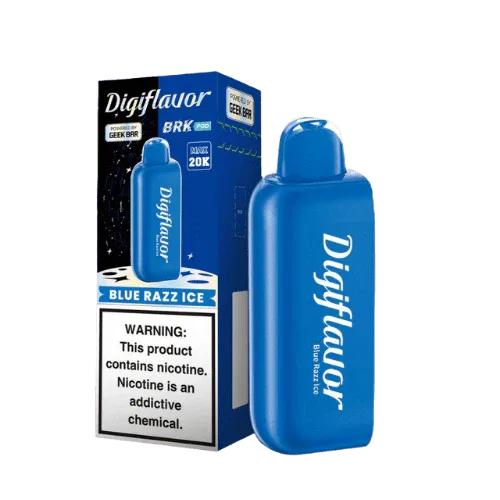 Blue Razz Ice Geek Bar Digiflavor BRK 20K Pod