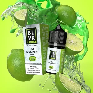 BLVK Mint Salt Lime Spearmint Vape e-Liquid 30mL