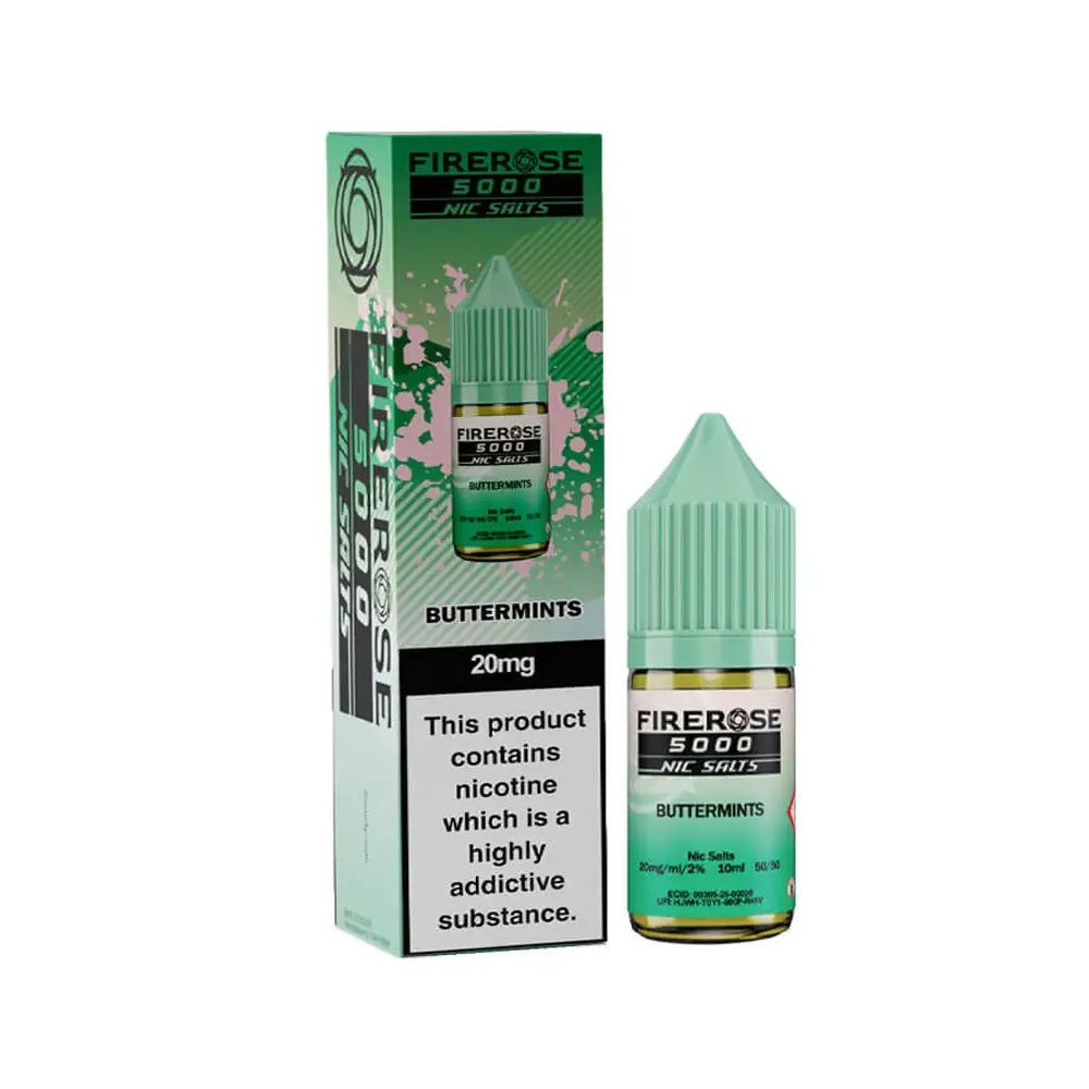 Buttermints Nic Salt by Elux Firerose 5000