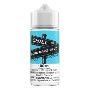 Chill St. 100mL Salts - Blue Razz BLVD
