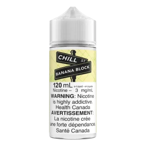 Chill St. 120mL E-liquid - Banana Block
