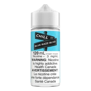 Chill St. 120mL E-liquid - Blue Razz BLVD