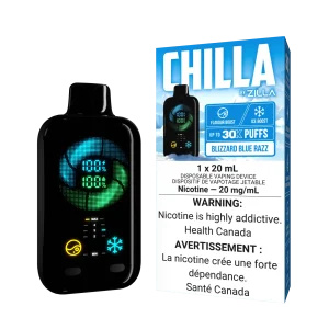 Chilla by Zilla - Blizzard Blue Razz | Vape Cloud Canada
