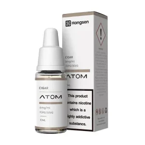 Cigar Hangsen E-Liquid Bundle 10x10ml, 70/30 PG/VG, 3,6/12/18mg