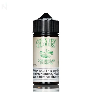 Country Clouds E-Liquid – Corn Bread Puddin’- 100mL