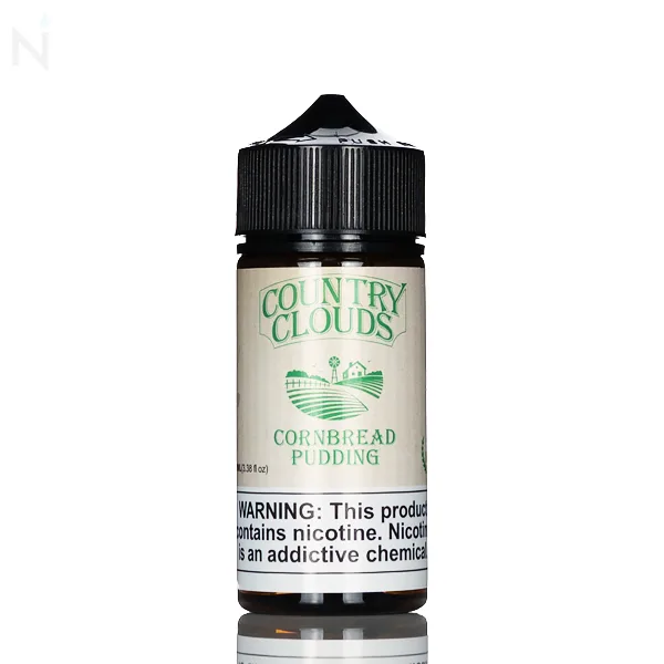 Country Clouds E-Liquid – Corn Bread Puddin’- 100mL