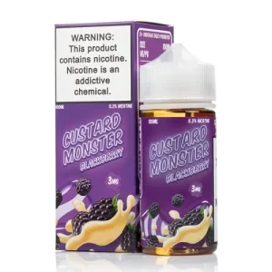 Custard Monster Blackberry Vape e-Liquid 100mL