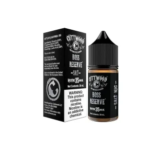 Cuttwood Salts Boss Reserve Vape e-Liquid 30mL
