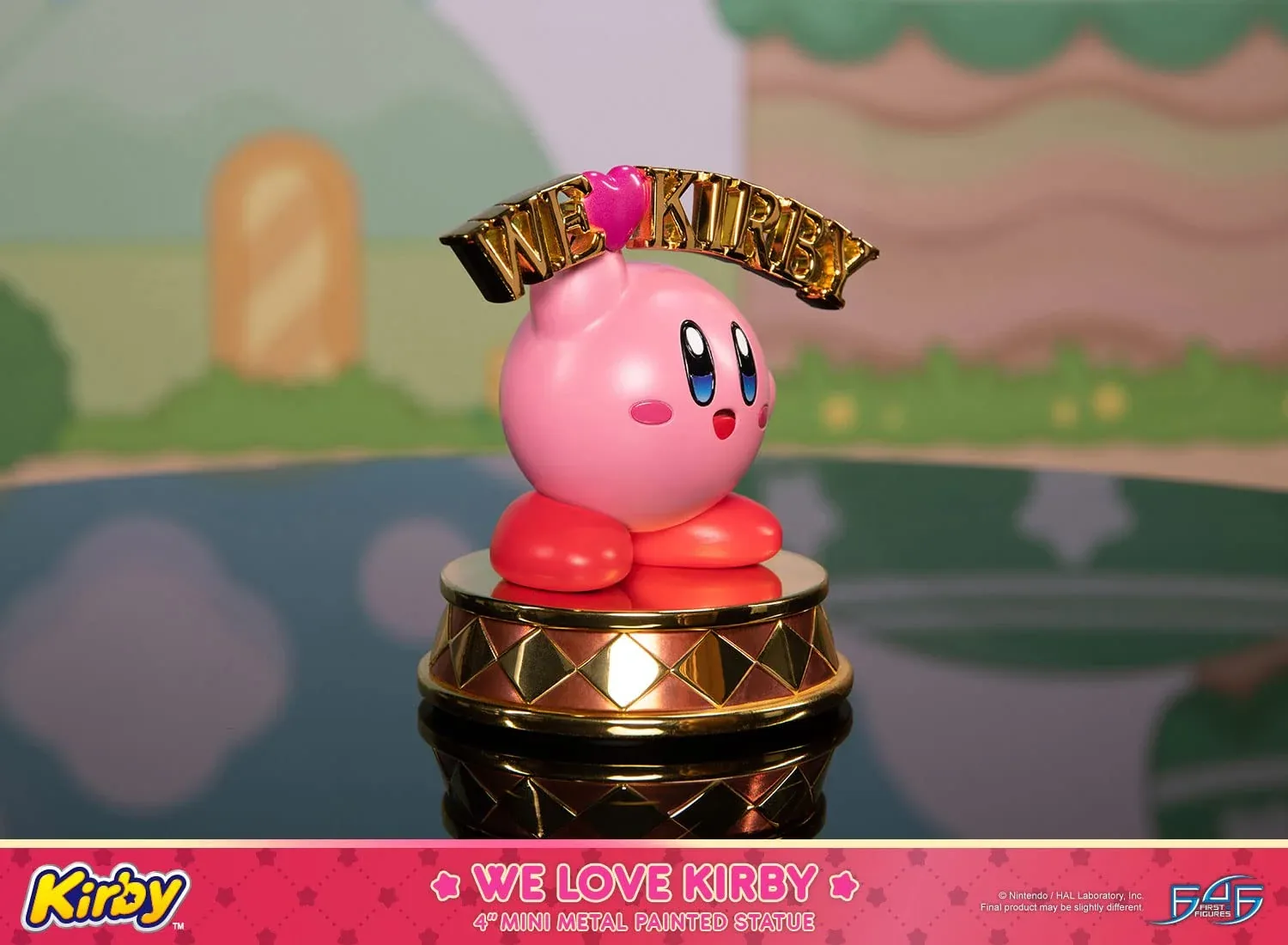 First 4 Figures Kirby Metal Mini Statue - We Love Kirby Series Collectible - Image 2
