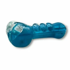 Freezable 4" Grip Glass Hand Pipe