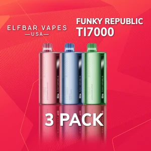 Funky Republic TI 7000 Disposable Vape – 3 Pack