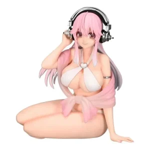 FuRyu Super Sonico Noodle Stopper Figure White Bikini Version