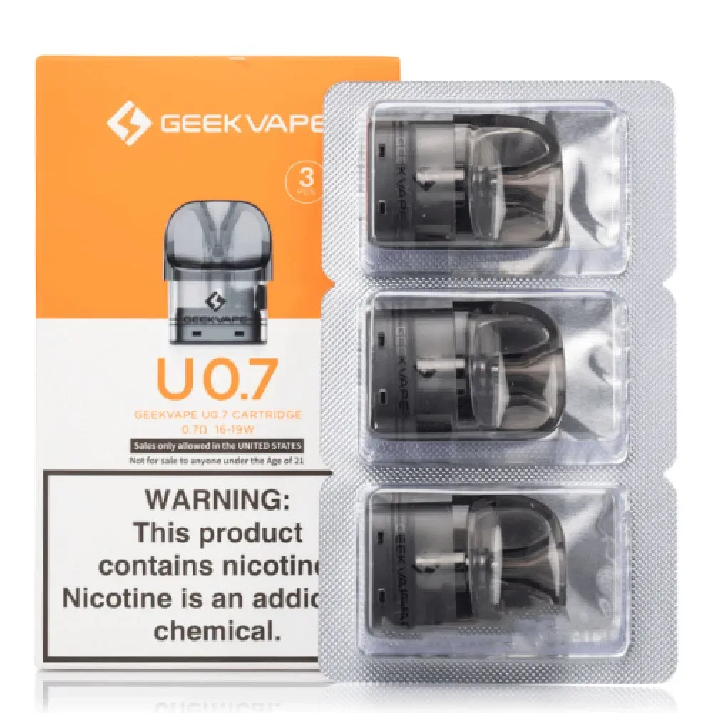 Geekvape U Replacement Pods – (PACK OF 3)