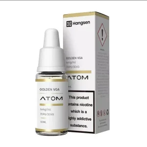 Golden VGA Hangsen E-Liquid Bundle 10x10ml, 70/30 PG/VG, 3,6/12/18mg