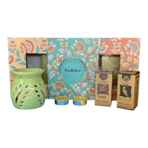 Goloka - Lavender & Eucalyptus 4-in-1 Essential Oil Gift Set