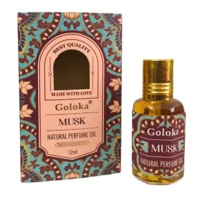Goloka - Musk Natural Perfume Oil (Attar) 12 ml