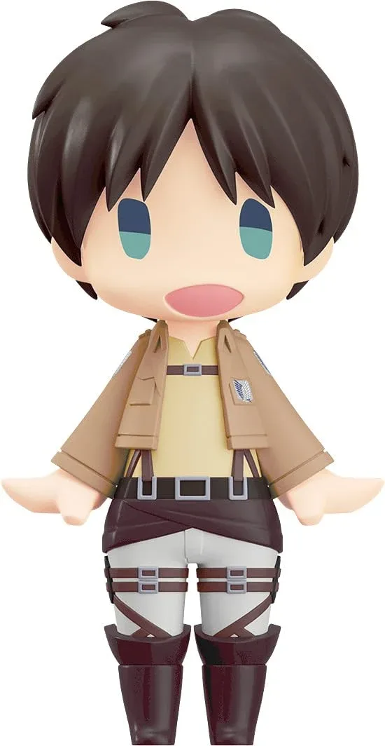 Good Smile Company Hello Good Smile Eren Yeager Figure Attack On Titan Collectible