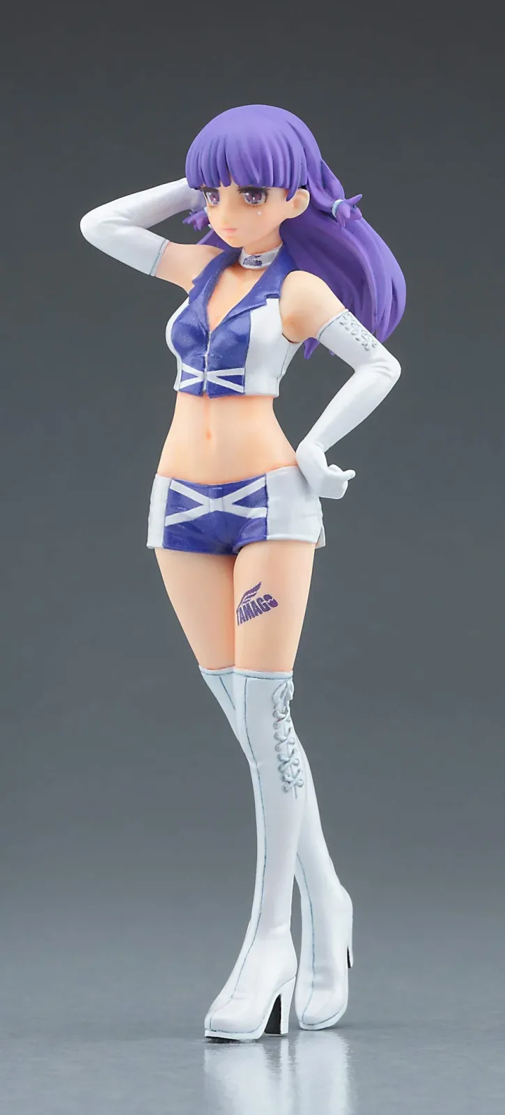 Hasegawa 1/12 Claire Frost Race Queen Resin Kit Egg Girls No.03 Unpainted - Image 2