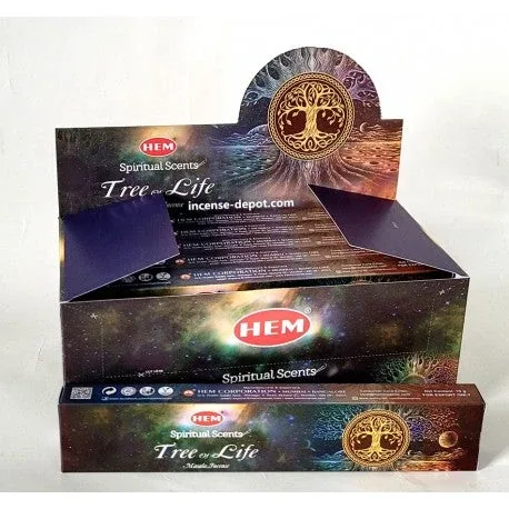 HEM Spiritual Scents – Tree Of Life Premium Hand-Rolled Masala Incense (15g)
