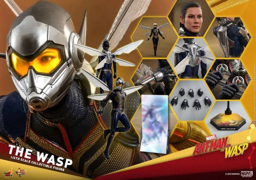 Hot Toys Movie Masterpiece Ant-Man and the Wasp 1/6 Scale Wasp Figure