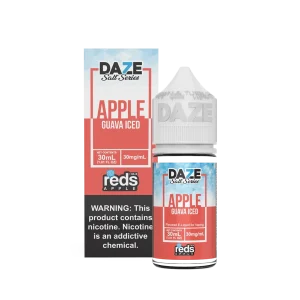 ICED GUAVA RED'S APPLE ICED - 7 DAZE SALT - 30ML