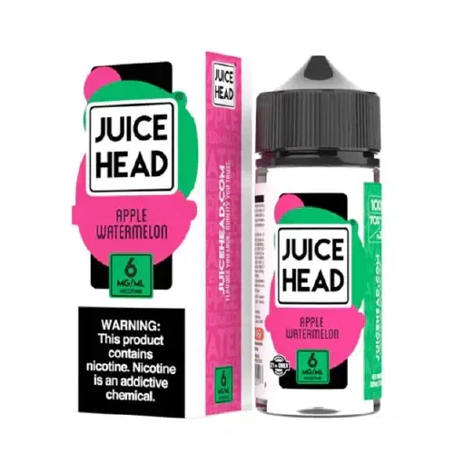 Juice Head Apple Watermelon Vape e-Liquid 100mL