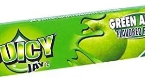 Juicy Jay's King Size Slim Green Apple Flavoured Rolling Papers