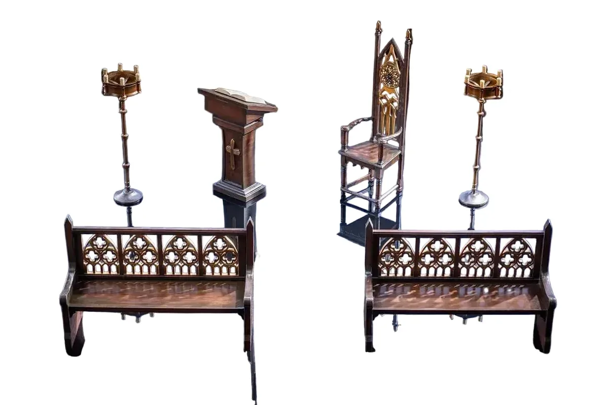 Kawa Design Kawa Scape Church 1/12 Scale Figure Display Set