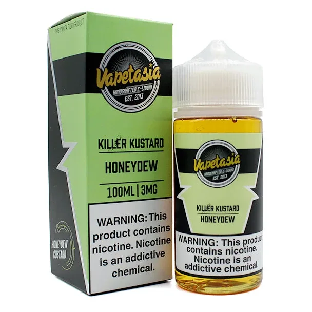 Killer Kustard Honeydew - 3mg - Vapetasia - 100mL