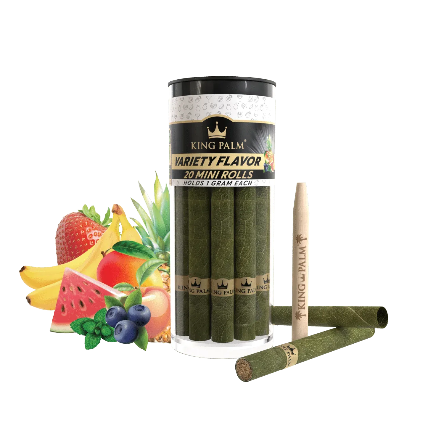 KING PALM- 20PK MINI VARIETY FLAVORS