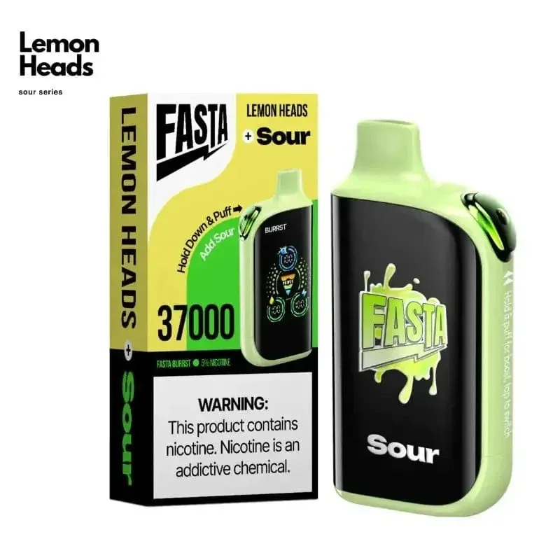 Lemon Heads - FASTA Burrst 37000 Disposable