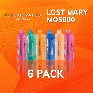 Lost Mary MO 5000 Disposable Vape – 6 Pack