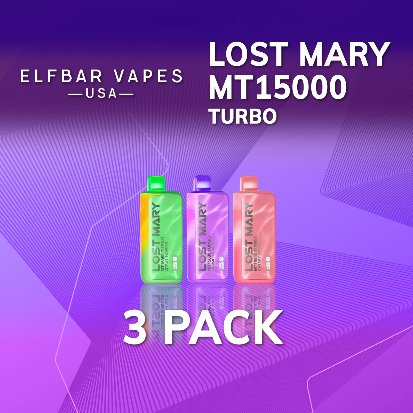 Lost Mary MT15000 Disposable Vape – 3 Pack