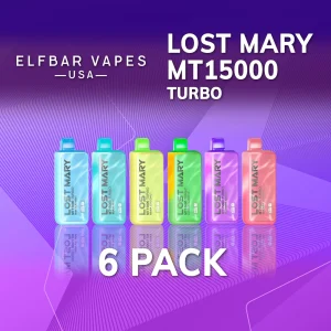 Lost Mary MT15000 Disposable Vape – 6 Pack