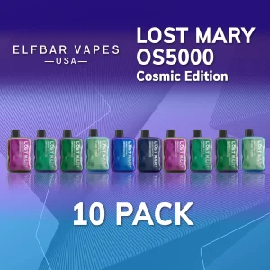 Lost Mary OS5000 Disposable Vape Cosmic Edition – 10 Pack