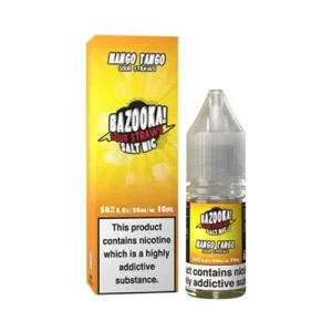 MANGO TANGO (SOUR STRAWS) 10ML NIC SALT BAZOOKA
