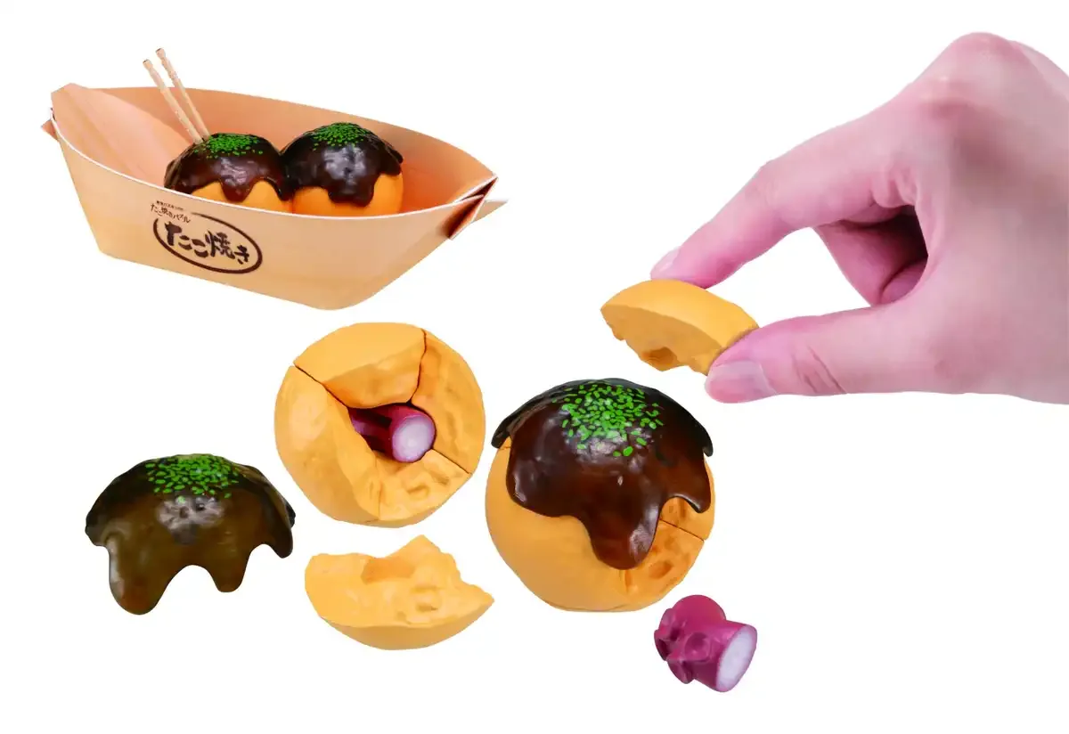 Megahouse Disassembly Puzzle Lite 3D Takoyaki for Ages 15+