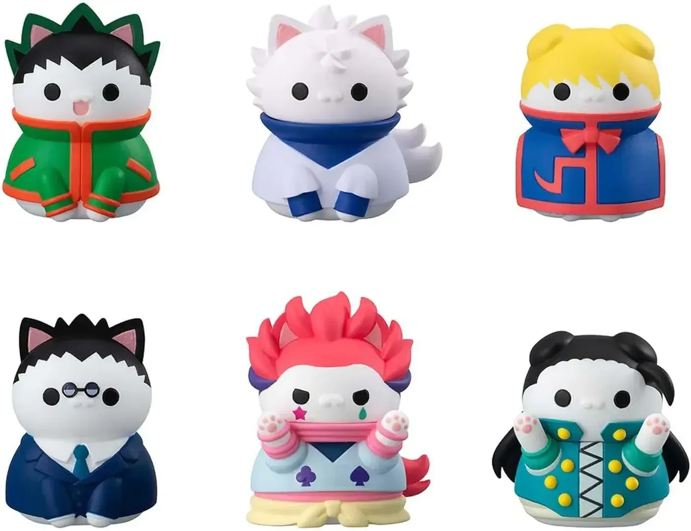 MegaHouse Hunter x Hunter Nyanter x Nyanter 8-Figure Pack Set